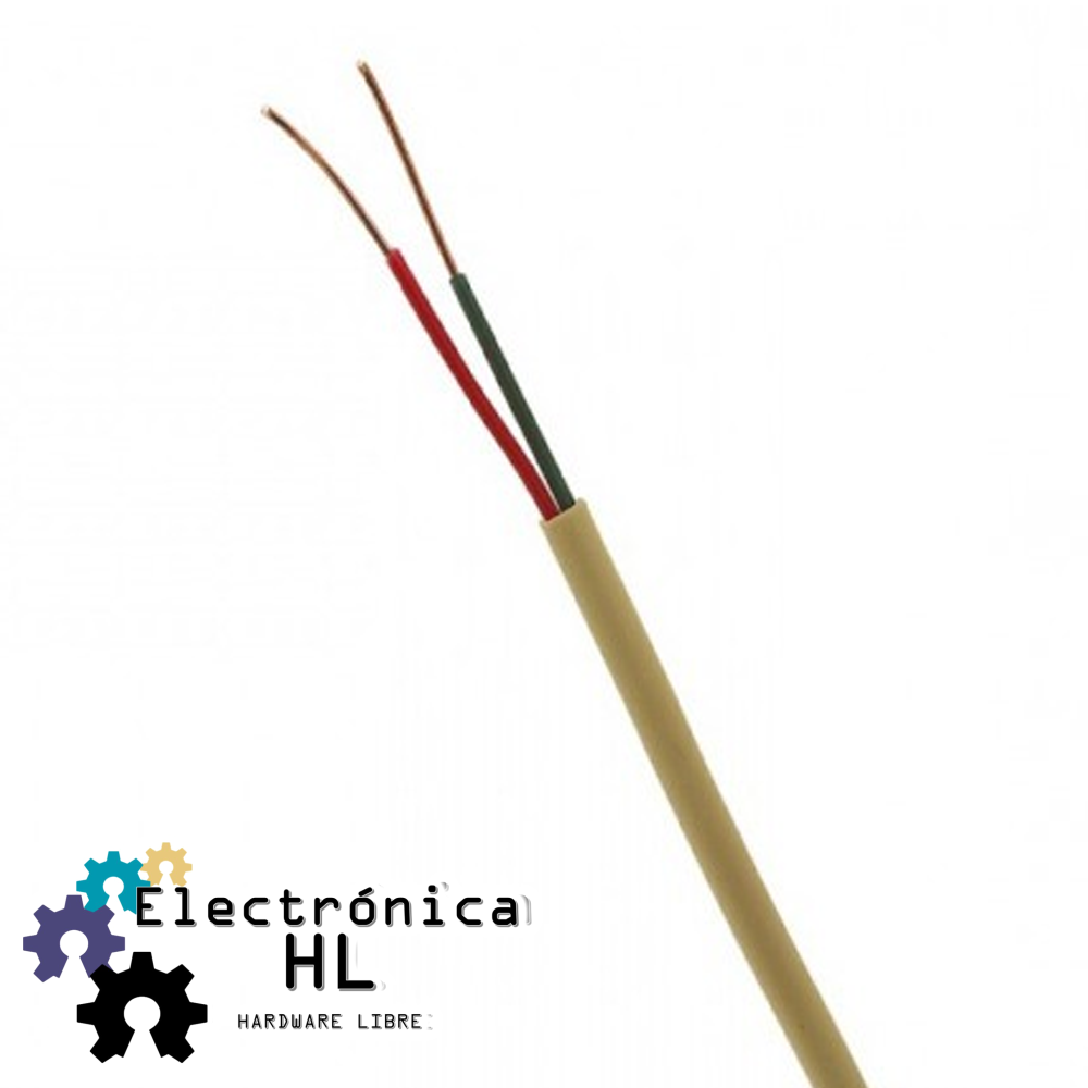 CABLE TELEFONICO 2 HILOS (METRO) – Electronica HL