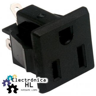 CONECTOR ENCENDEDOR HEMBRA CHASIS - Electronica BF, sl