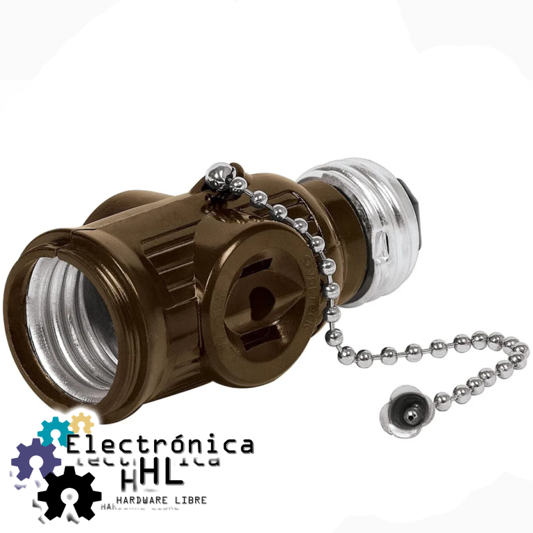 SOCKET LADRON CON CADENA – Electronica HL