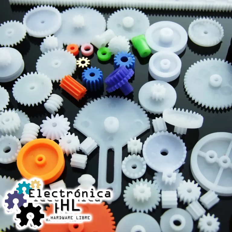 Othmro Engranajes de plástico 40 dientes modelo 40102B engranaje de reducción engranajes de gusano de plástico para RC coche robot motor