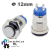 PUSH BUTTON CON ENCLAVE METALICO Y LUZ PILOTO, 12-24V, 12MM - Image 2
