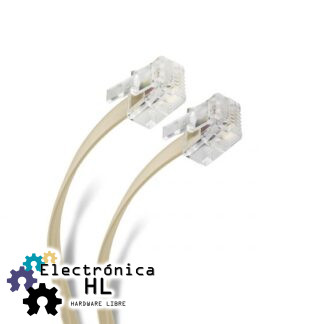 Cable Telefónico de 2 hilos plano  Hifi Microelectronica Arequipa
