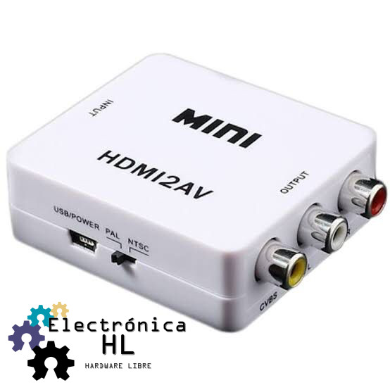 ADAPTADOR HDMI – RCA – Electronica HL