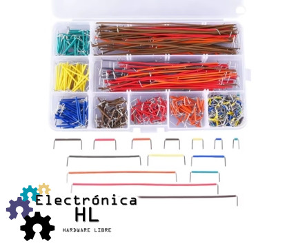 KIT DE CABLES PARA PROTOBOARD 560 PZAS