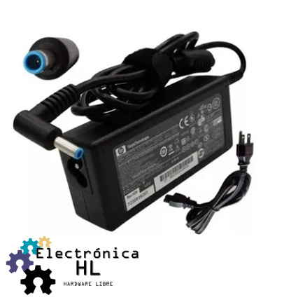CARGADOR PARA LAPTOP HP, 45W, 19.5V, 2.31A