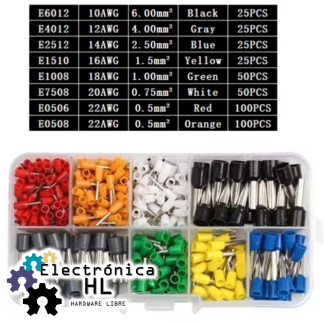 KIT 400 TERMINALES DE PUNTA