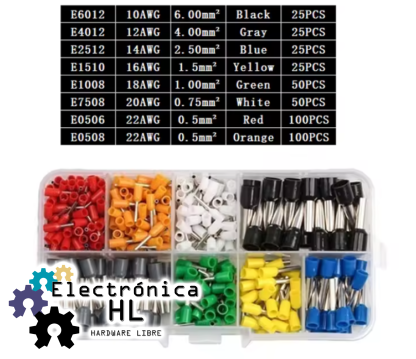 KIT 400 TERMINALES DE PUNTA