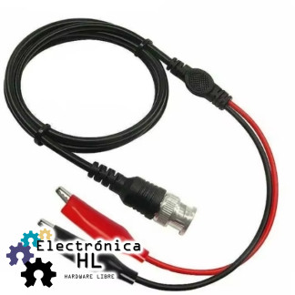 PUNTAS PARA OSCILOSCOPIO BNC Y CAIMANES