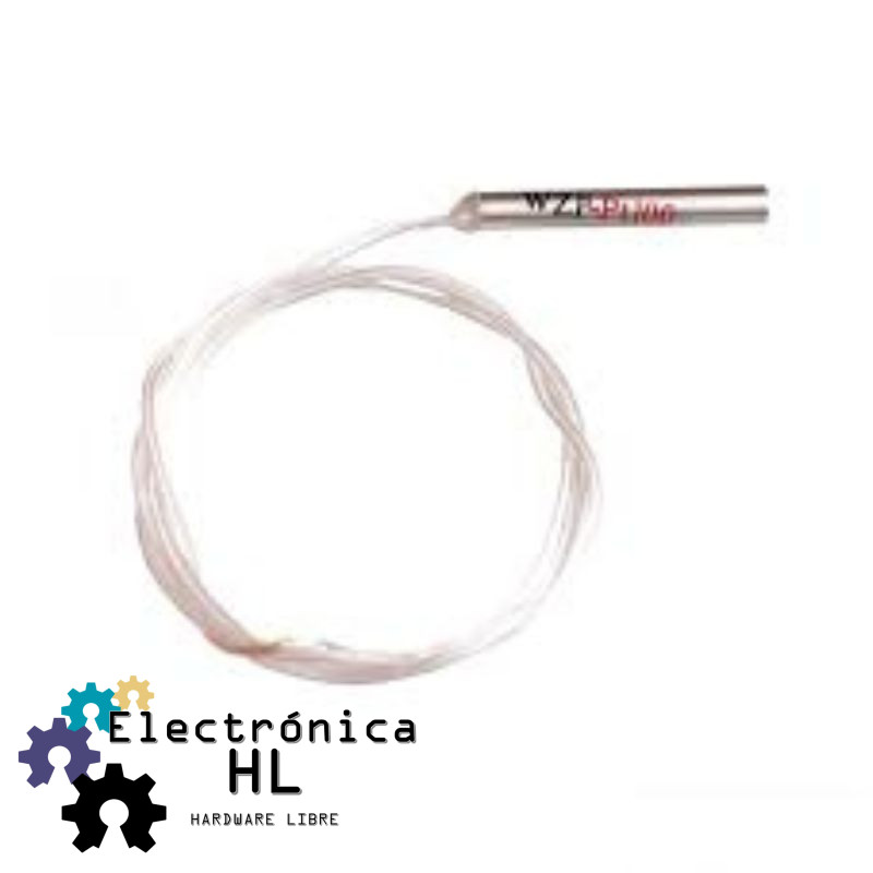 SENSOR DE TEMPERATURA TERMOPAR PT100, 20-450C