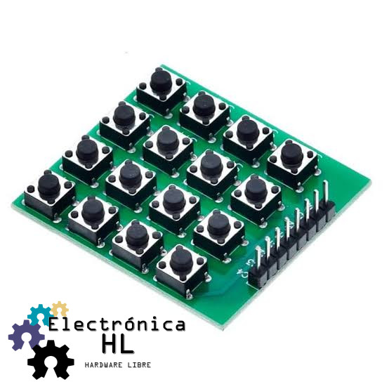 MATRIZ DE BOTONES 4X4
