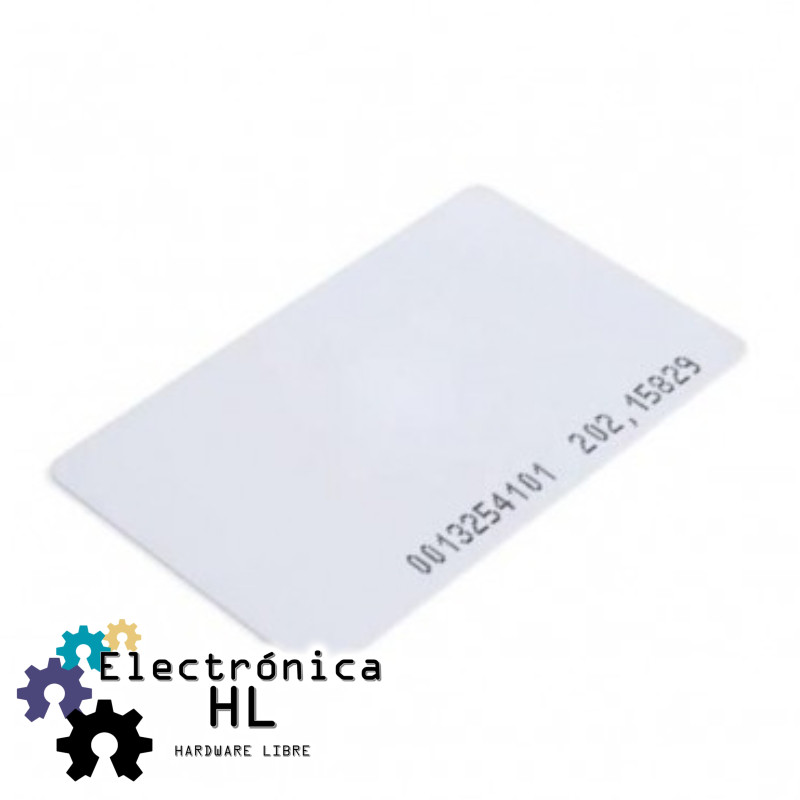 TARJETA RFID EM4100, DOBRE FRECUENCIA 13.56KHZ Y 125KHZ