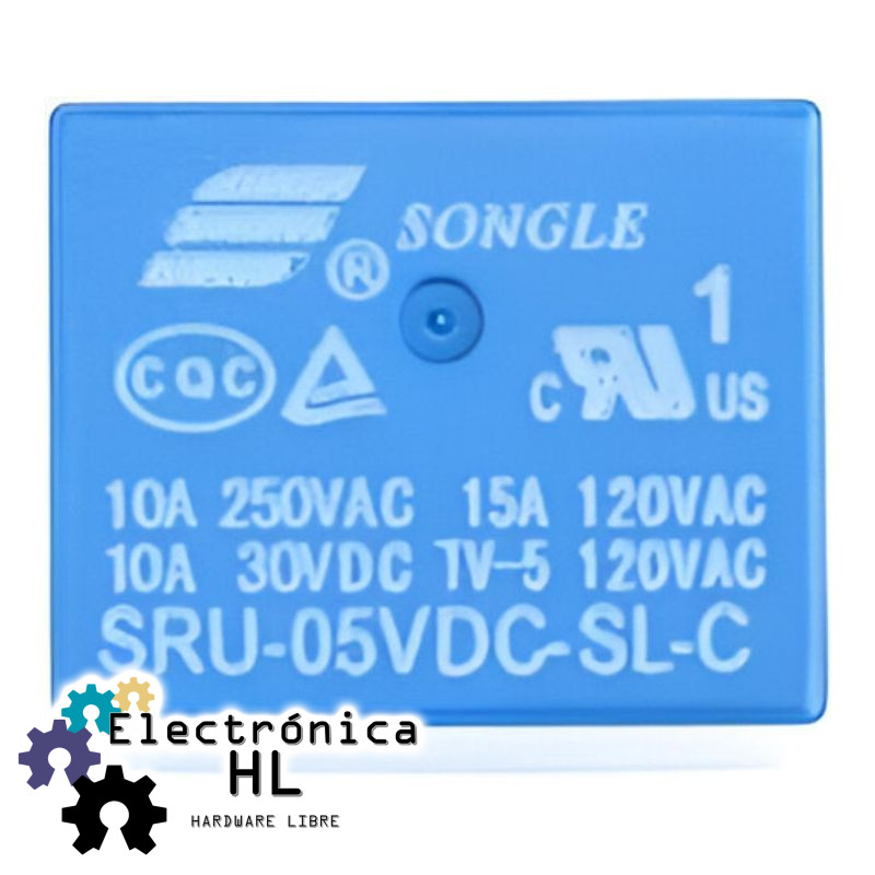 RELEVADOR 5V SRA-05VDC-CL