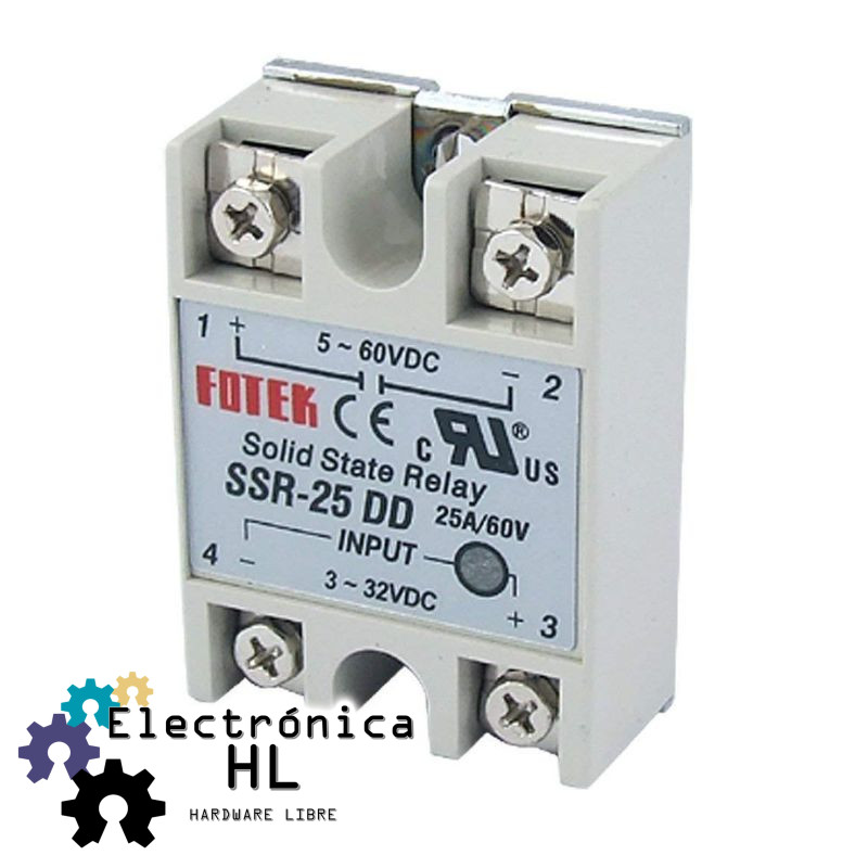 RELEVADOR DE ESTADO SOLIDO SSR-25DD