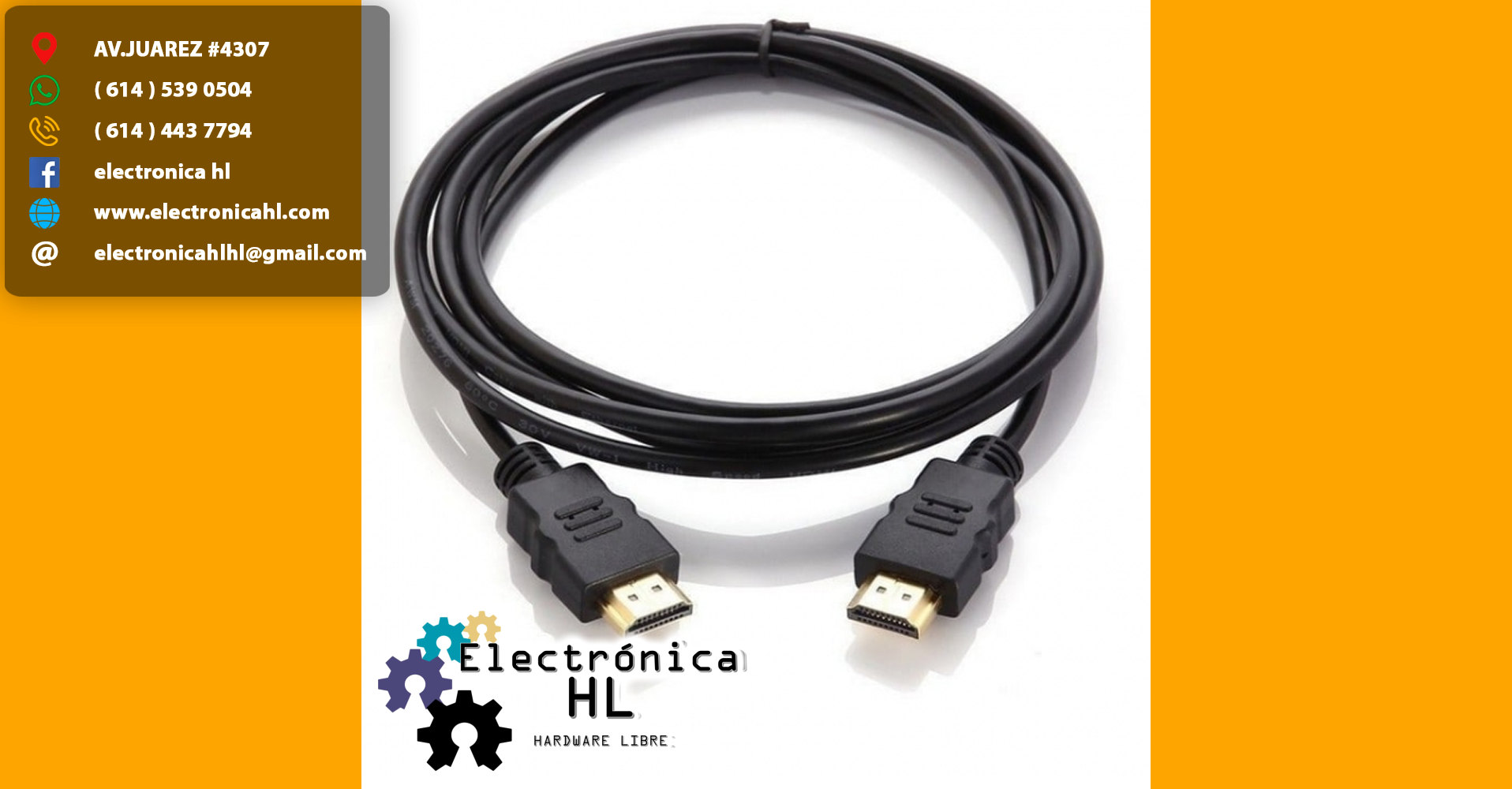 CABLE VGA NACEB 1.5M – Electronica HL